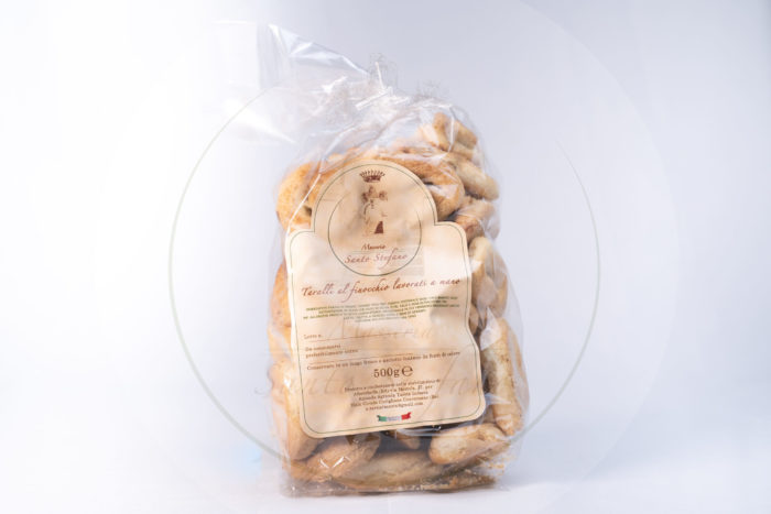 Taralli artigianali al Finocchietto con olio extravergine di oliva - gr. 500